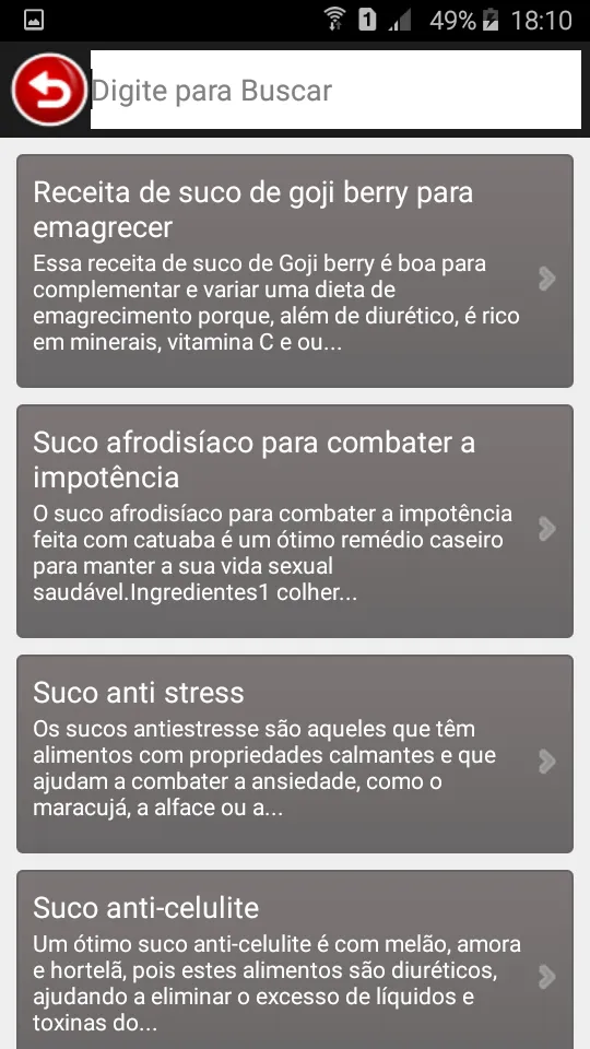 Remédios Caseiros | Indus Appstore | Screenshot