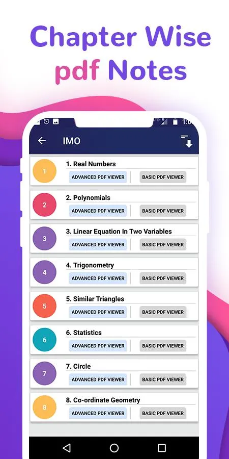 IMO 2025 : Class 10th to 6th | Indus Appstore | Screenshot