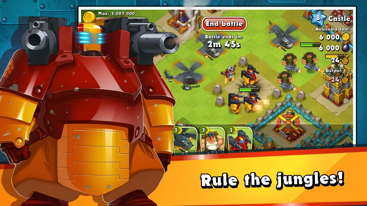 Jungle Heat: War of Clans | Indus Appstore | Screenshot