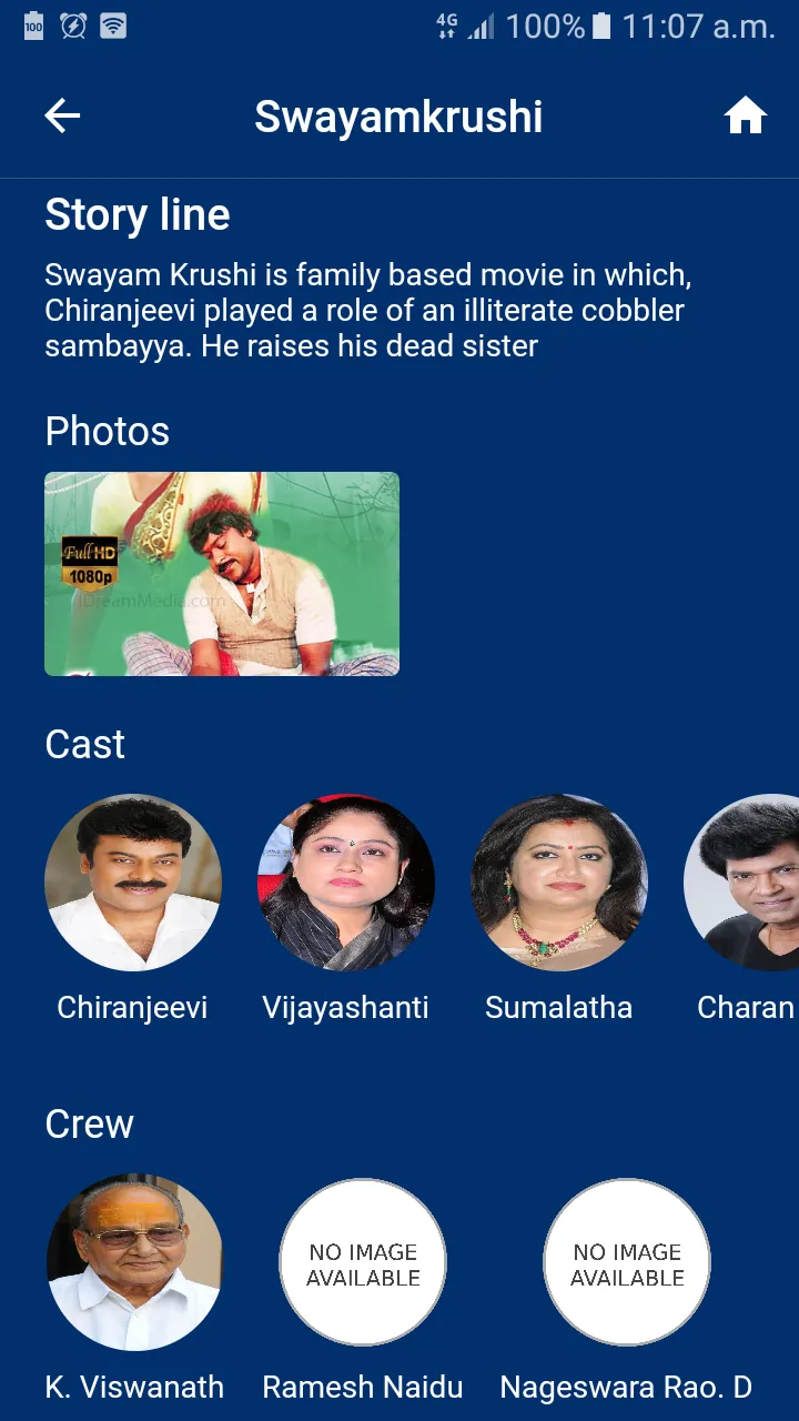 MEGA STAR CHIRANJEEVI | Indus Appstore | Screenshot