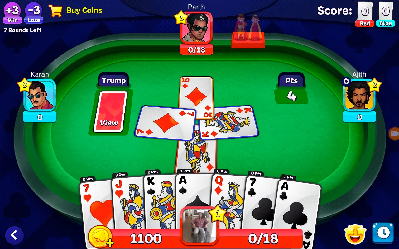 Card Game 29 - Multiplayer Pro | Indus Appstore | Screenshot