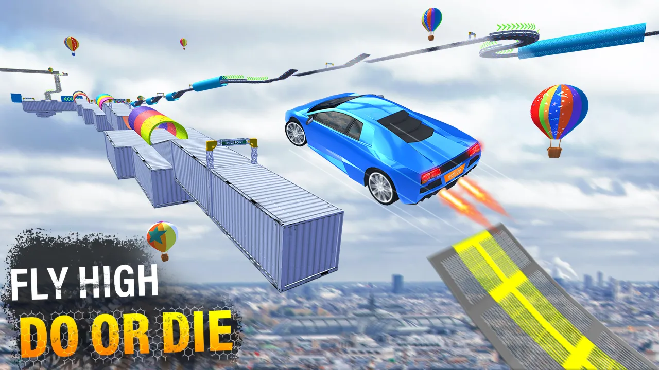 Car Games 3D Stunt Racing Game | Indus Appstore | Screenshot