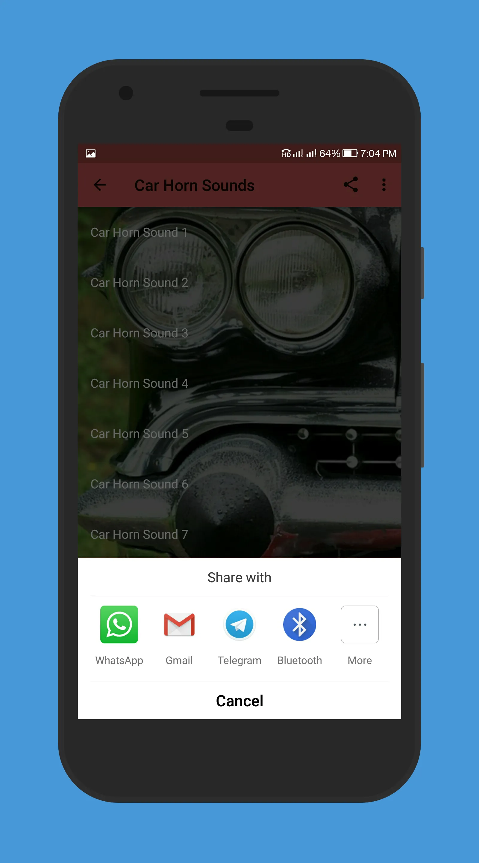 Car Horn Sounds | Indus Appstore | Screenshot