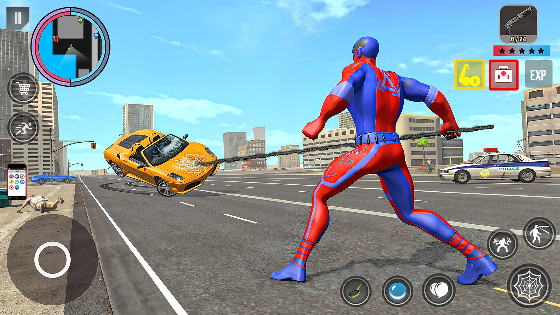 Spider Rope Action Game | Indus Appstore | Screenshot