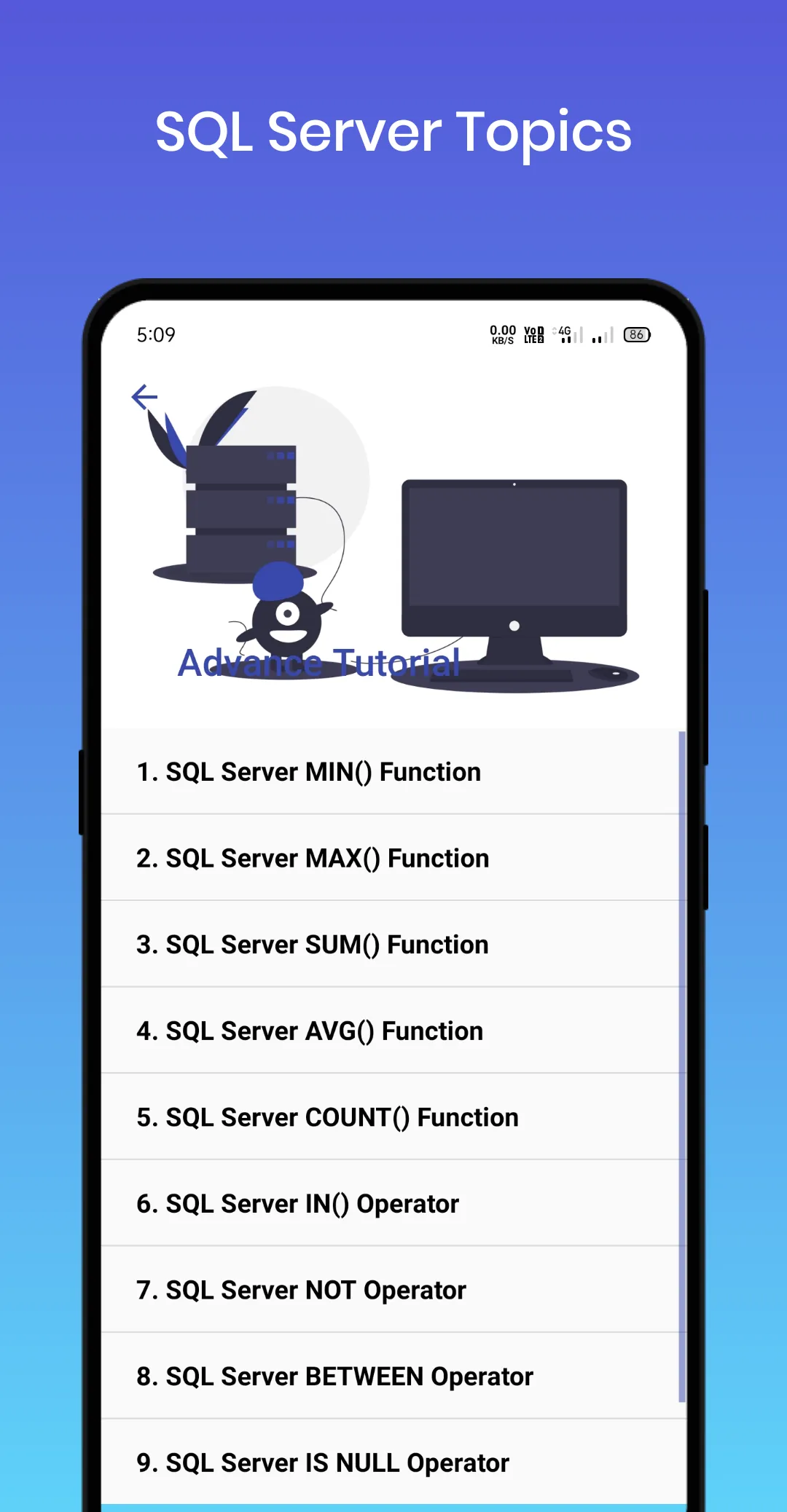 Learn SQL and SQL Server | Indus Appstore | Screenshot