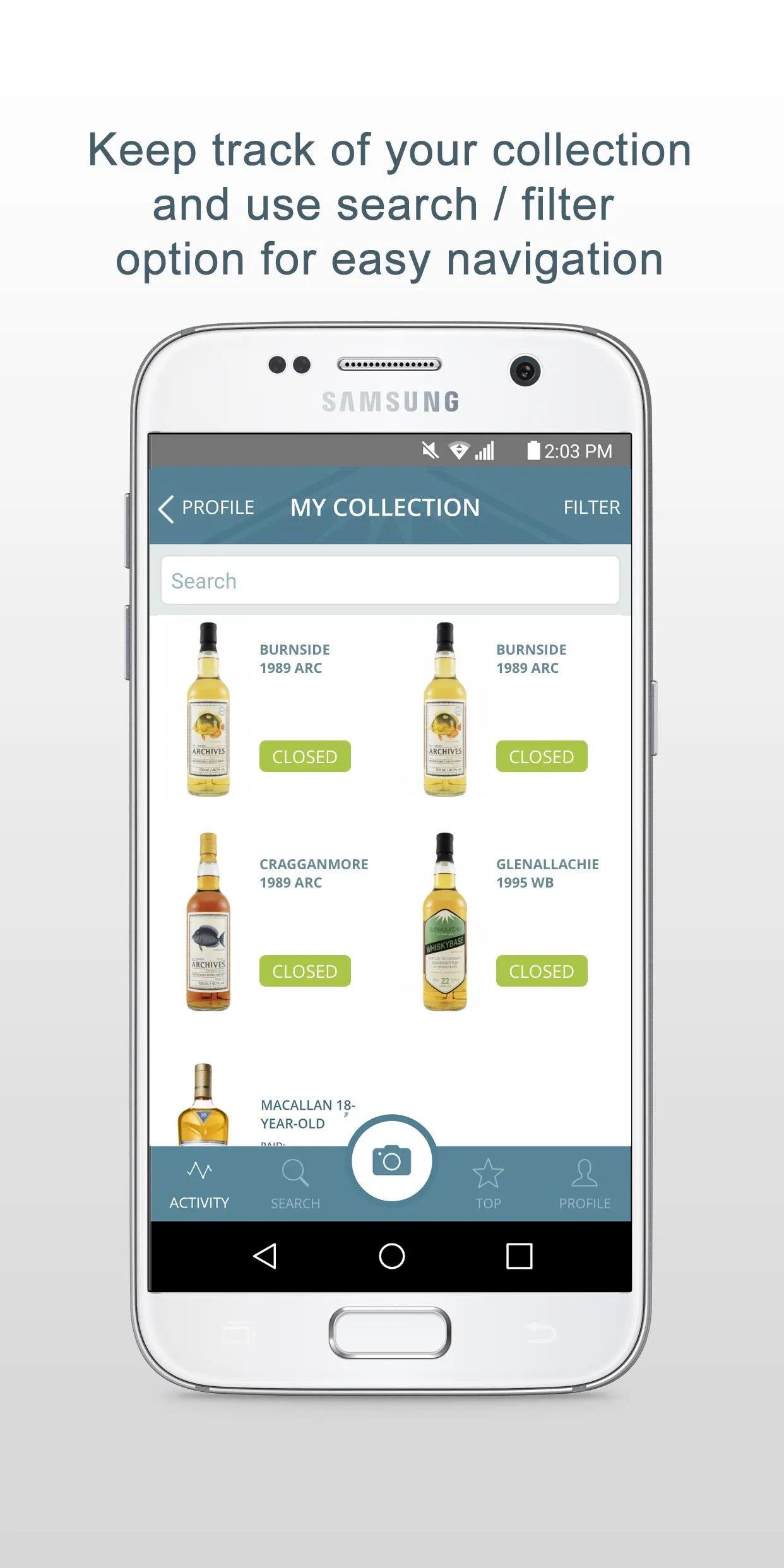 Whiskybase find your whisky | Indus Appstore | Screenshot