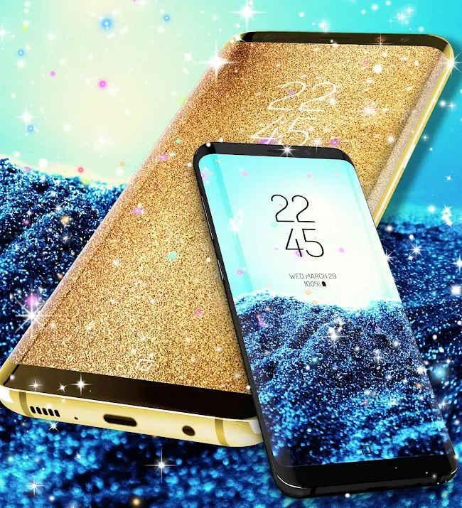 Glitter live wallpaper | Indus Appstore | Screenshot