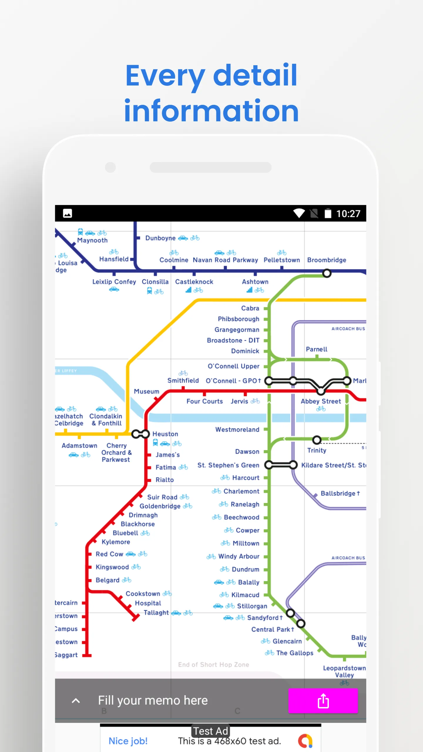 Dublin Tram Train Travel Guide | Indus Appstore | Screenshot