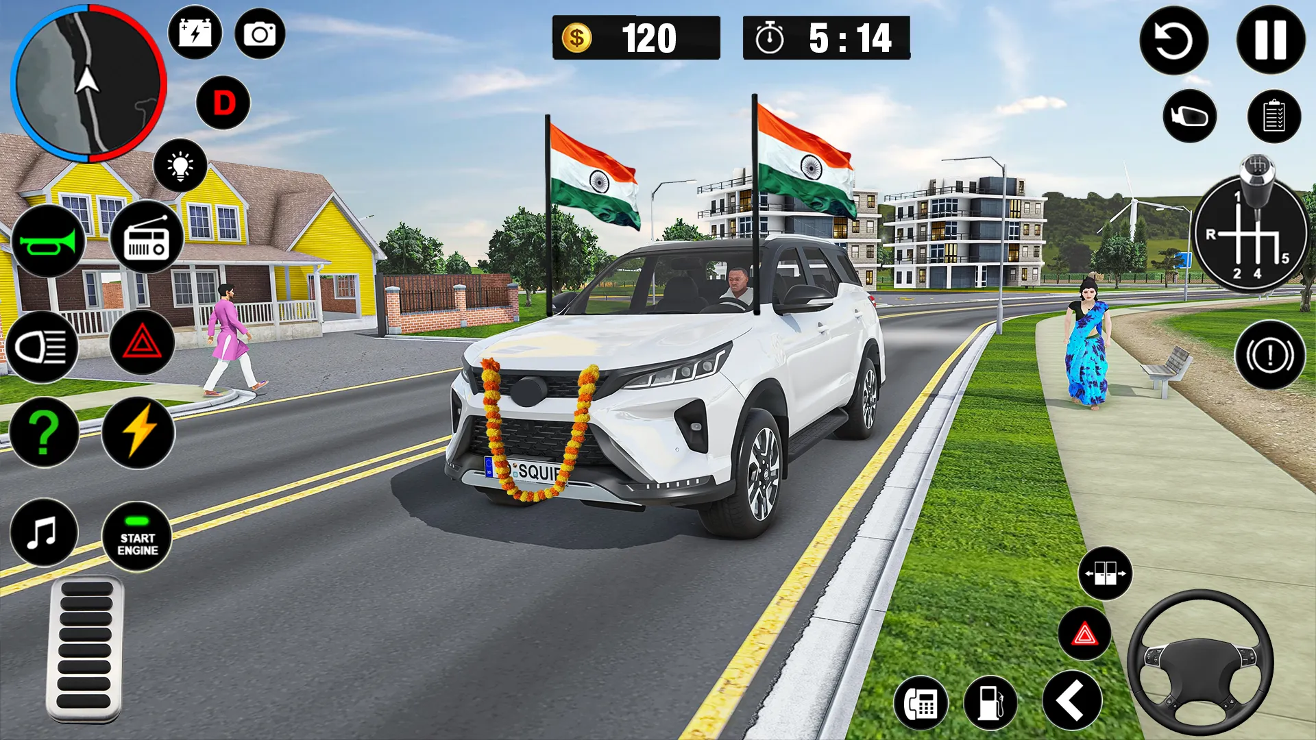 Indian Car Bike Simulator 3D | Indus Appstore | Screenshot