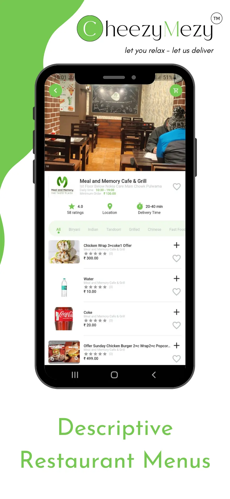 CheezyMezy - Food & Grocery | Indus Appstore | Screenshot