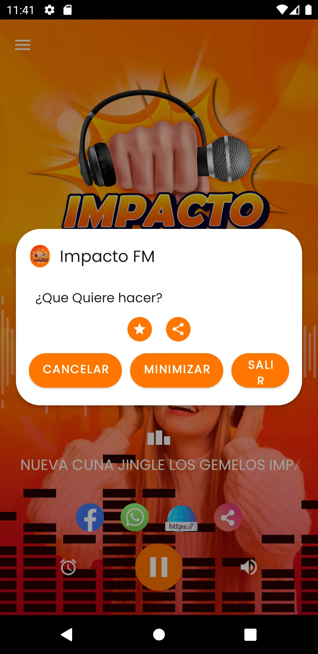 Impacto FM | Indus Appstore | Screenshot