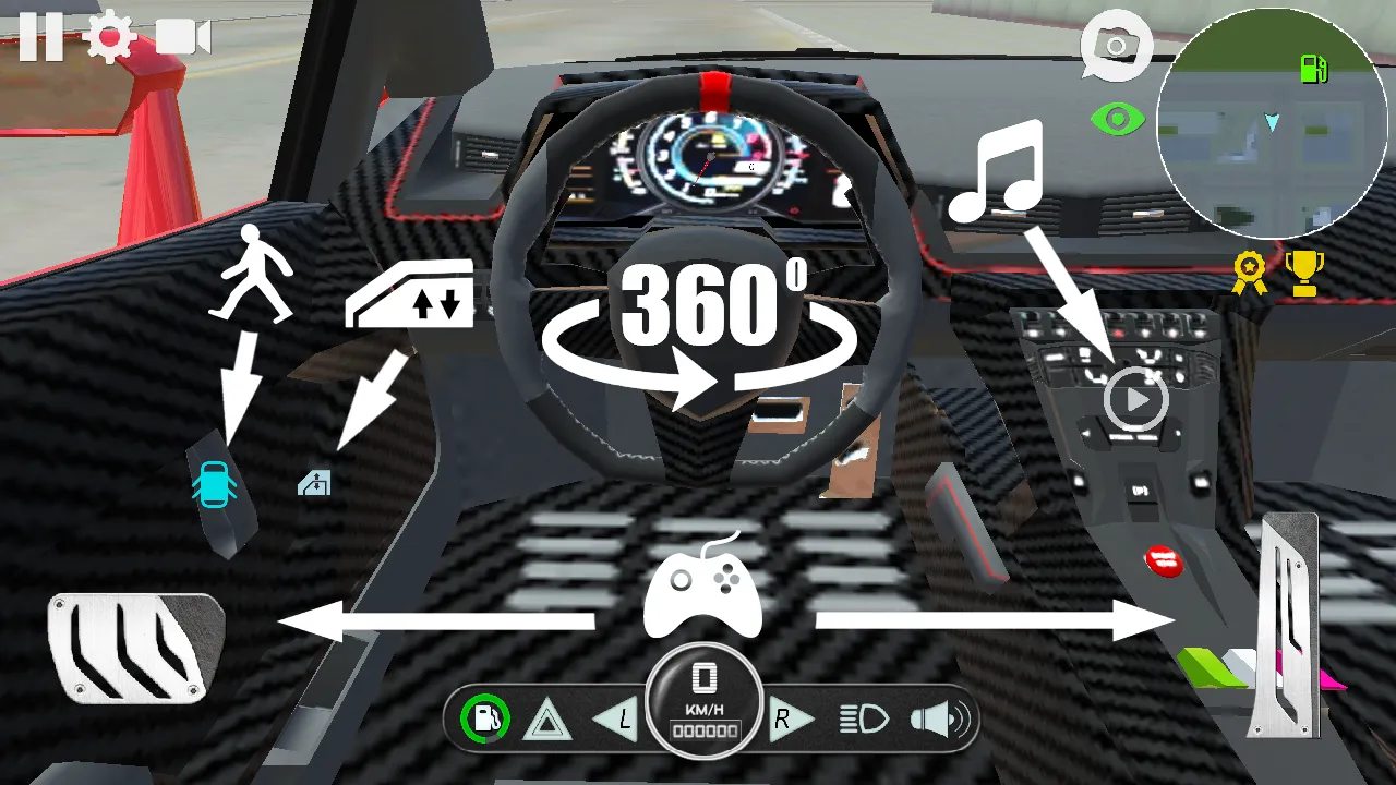 Car Simulator SportBull | Indus Appstore | Screenshot