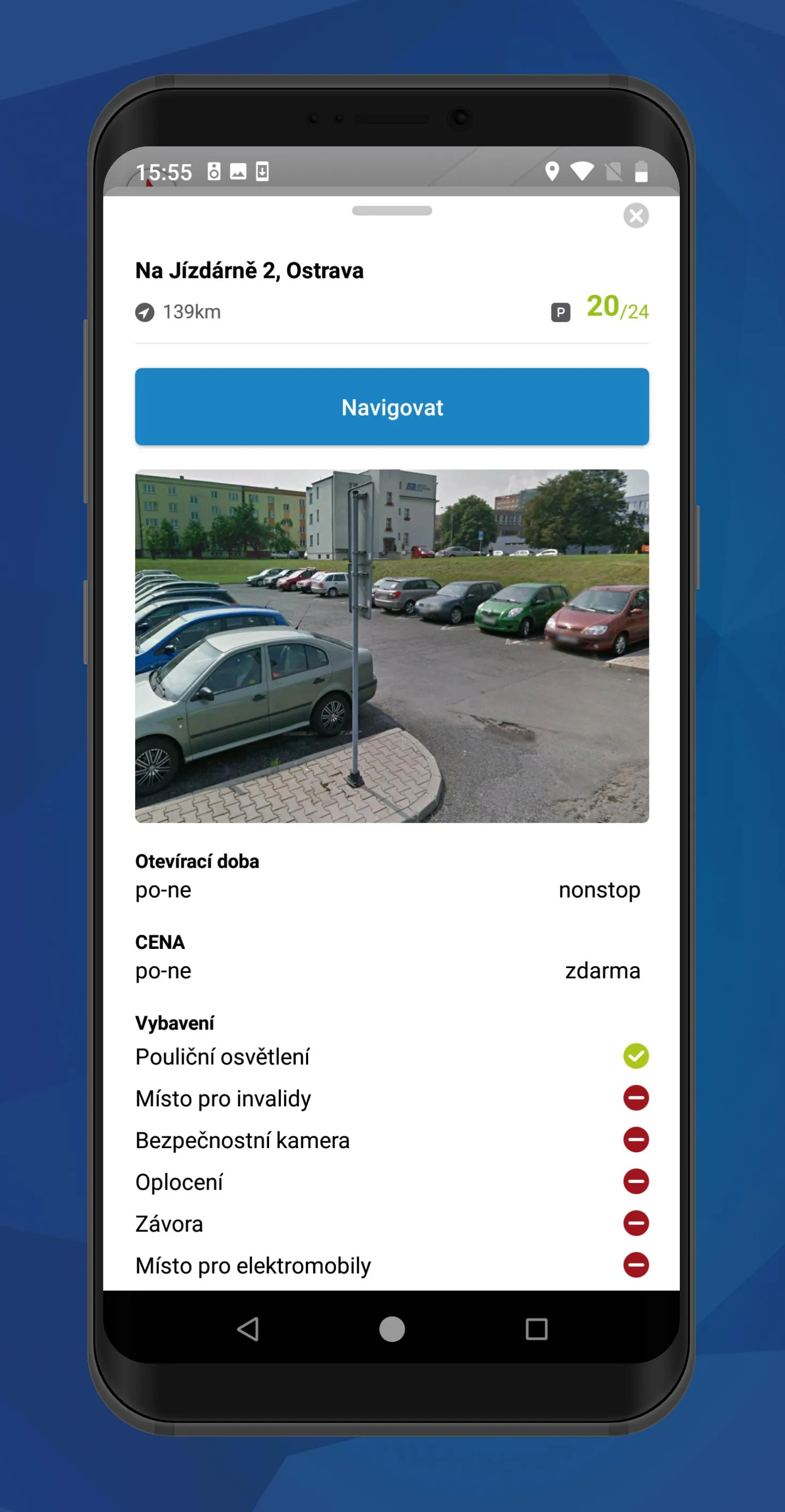 Parkování Krajský úřad MSK | Indus Appstore | Screenshot