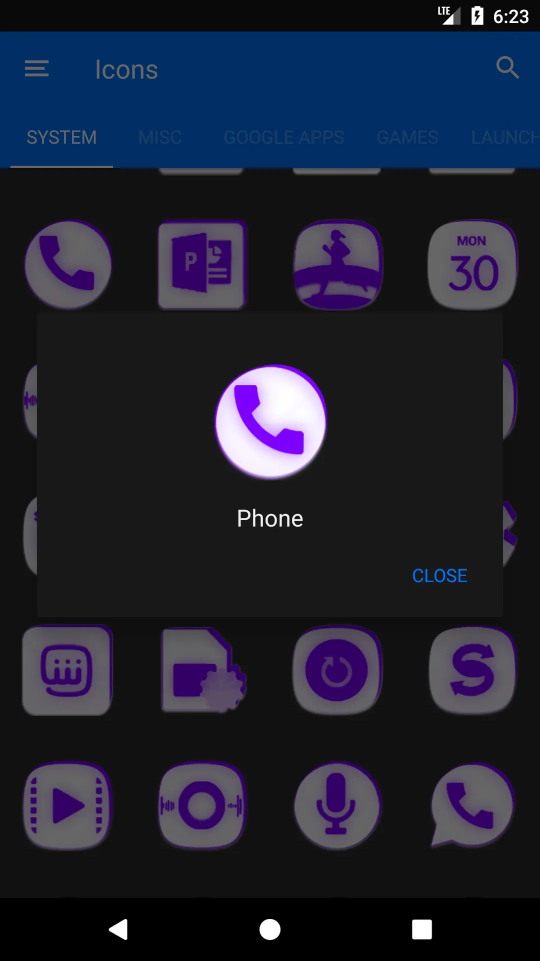 Inverted White Purple IconPack | Indus Appstore | Screenshot