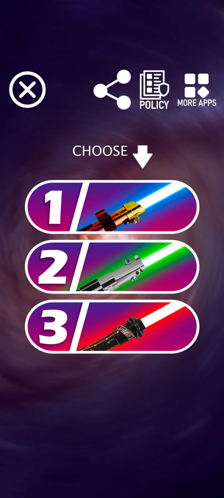 Lightsaber simulator | Indus Appstore | Screenshot