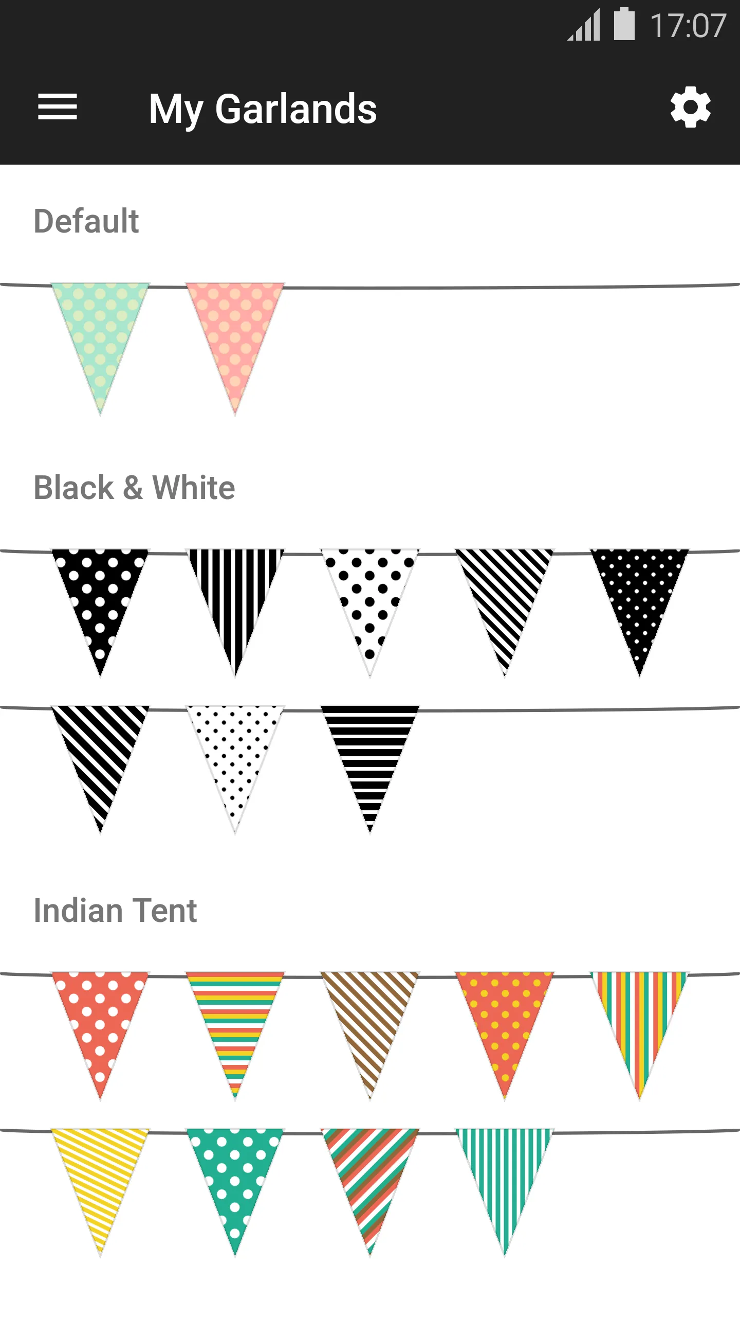 Garland - Amazing Bunting Make | Indus Appstore | Screenshot