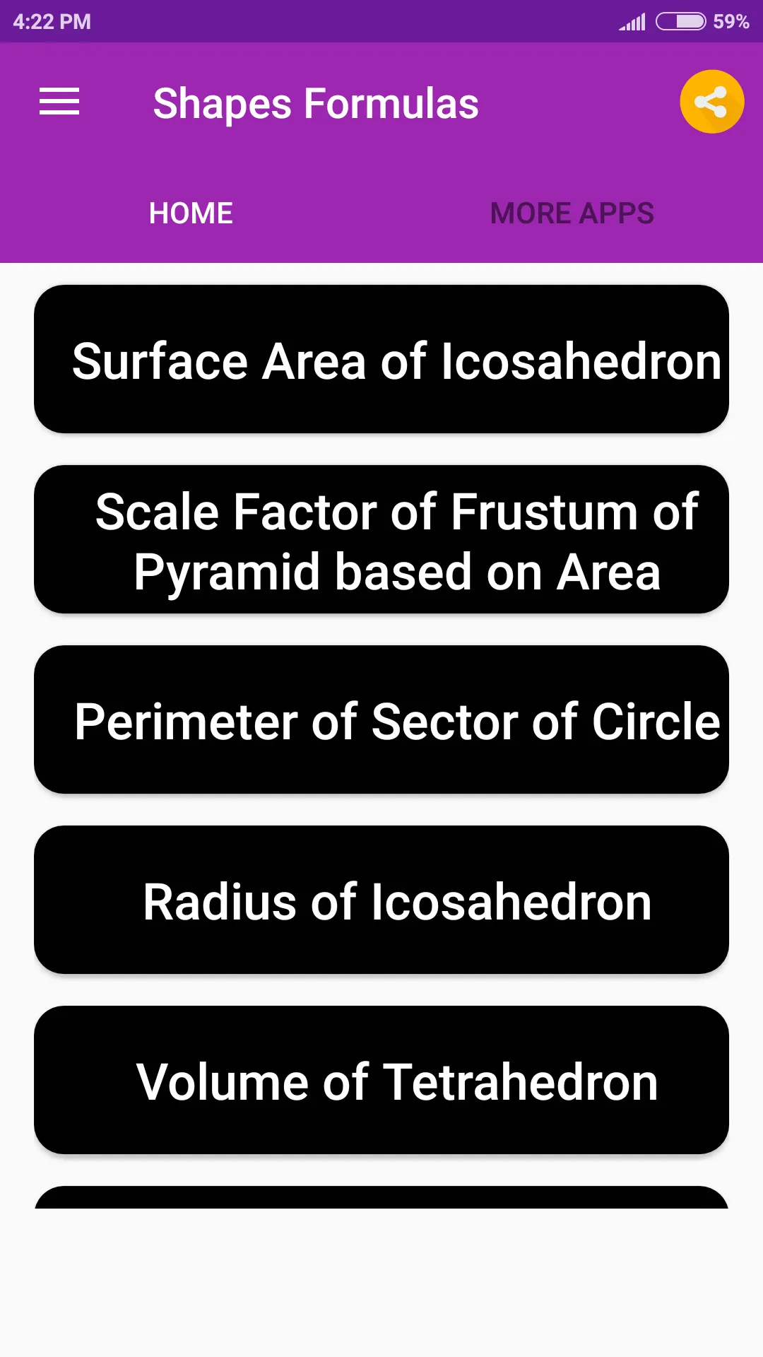 Shapes Formulas | Indus Appstore | Screenshot