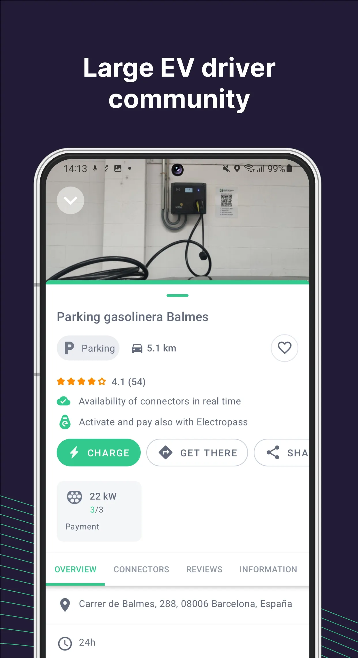 Electromaps: Charging stations | Indus Appstore | Screenshot