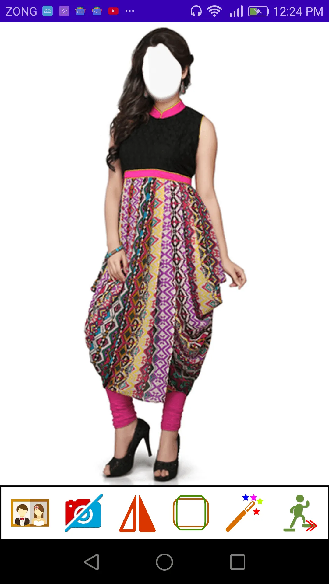 Dhoti Style Kurti Fashion | Indus Appstore | Screenshot