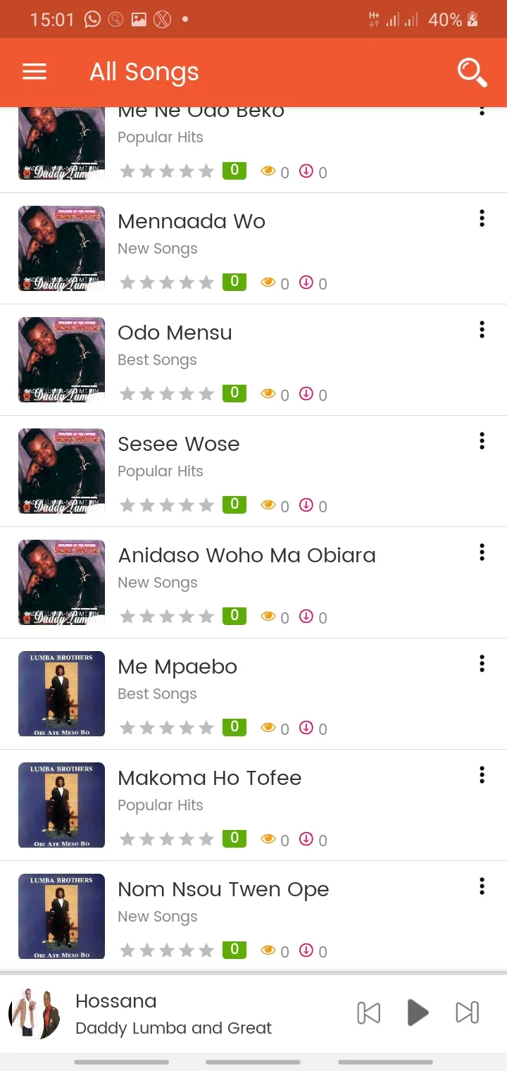 Daddy Lumba All Songs & Albums | Indus Appstore | Screenshot