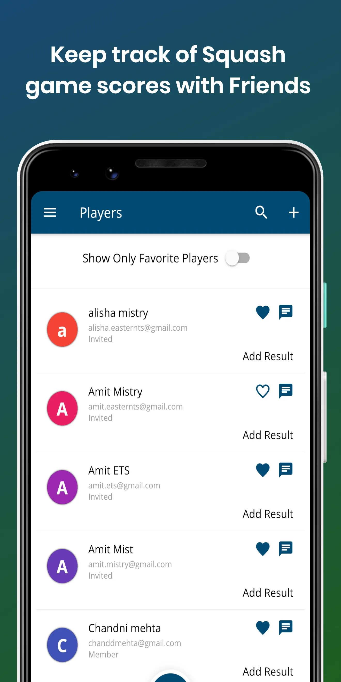 Squash Players | Indus Appstore | Screenshot