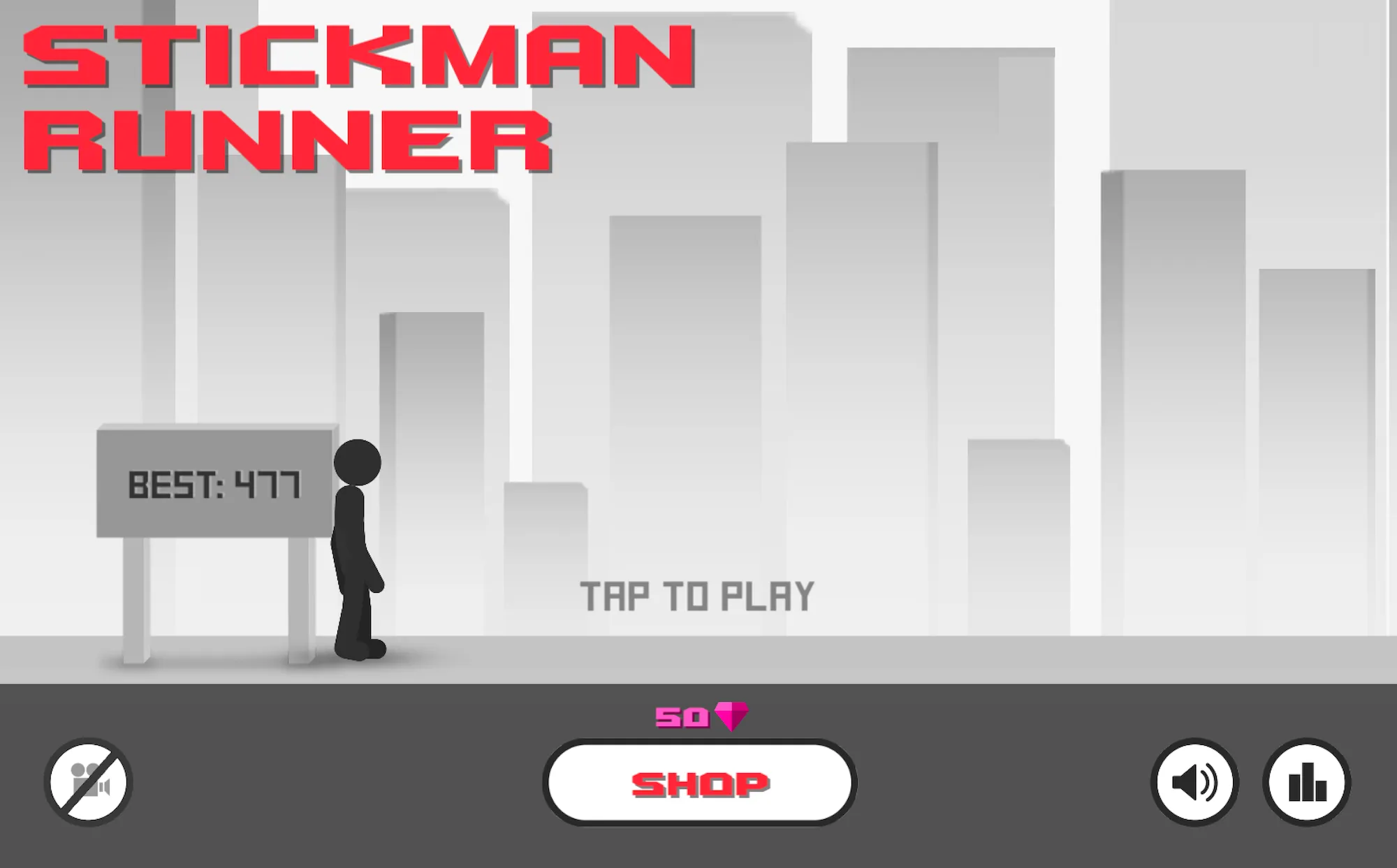 Stickman Parkour Runner | Indus Appstore | Screenshot