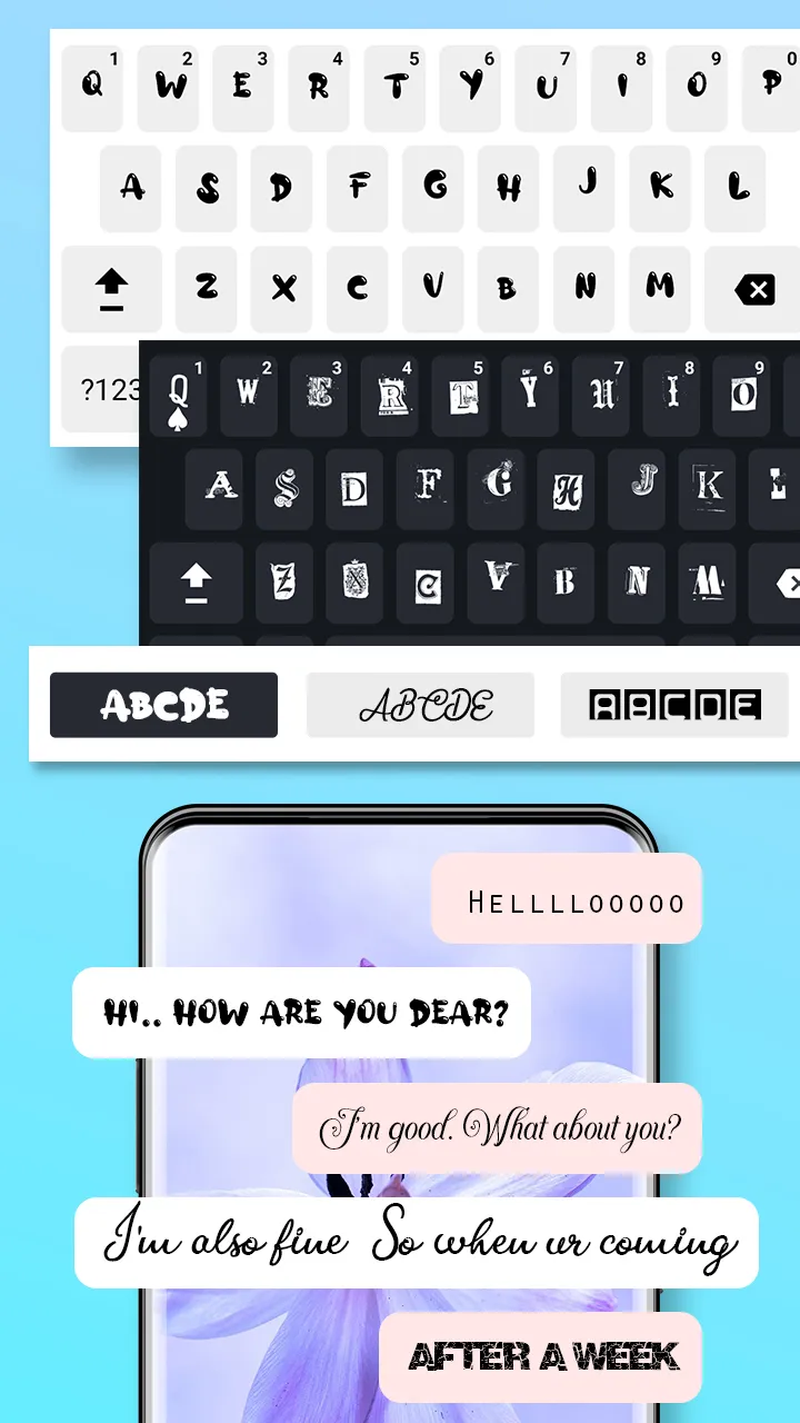 Fonts Keyboard & Themes | Indus Appstore | Screenshot