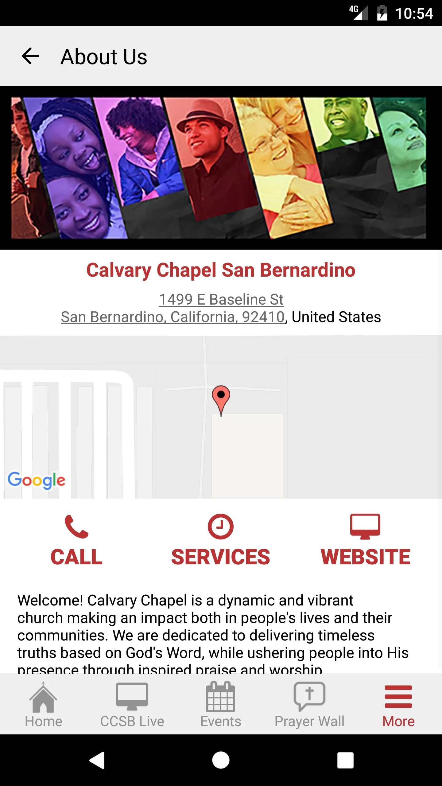 Calvary Chapel San Bernardino | Indus Appstore | Screenshot