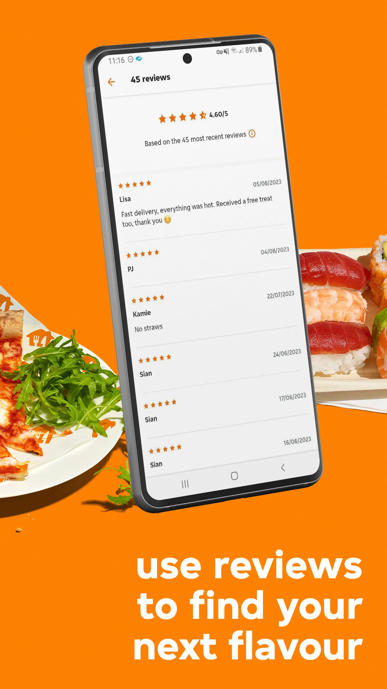 Just Eat Ireland-Food Delivery | Indus Appstore | Screenshot