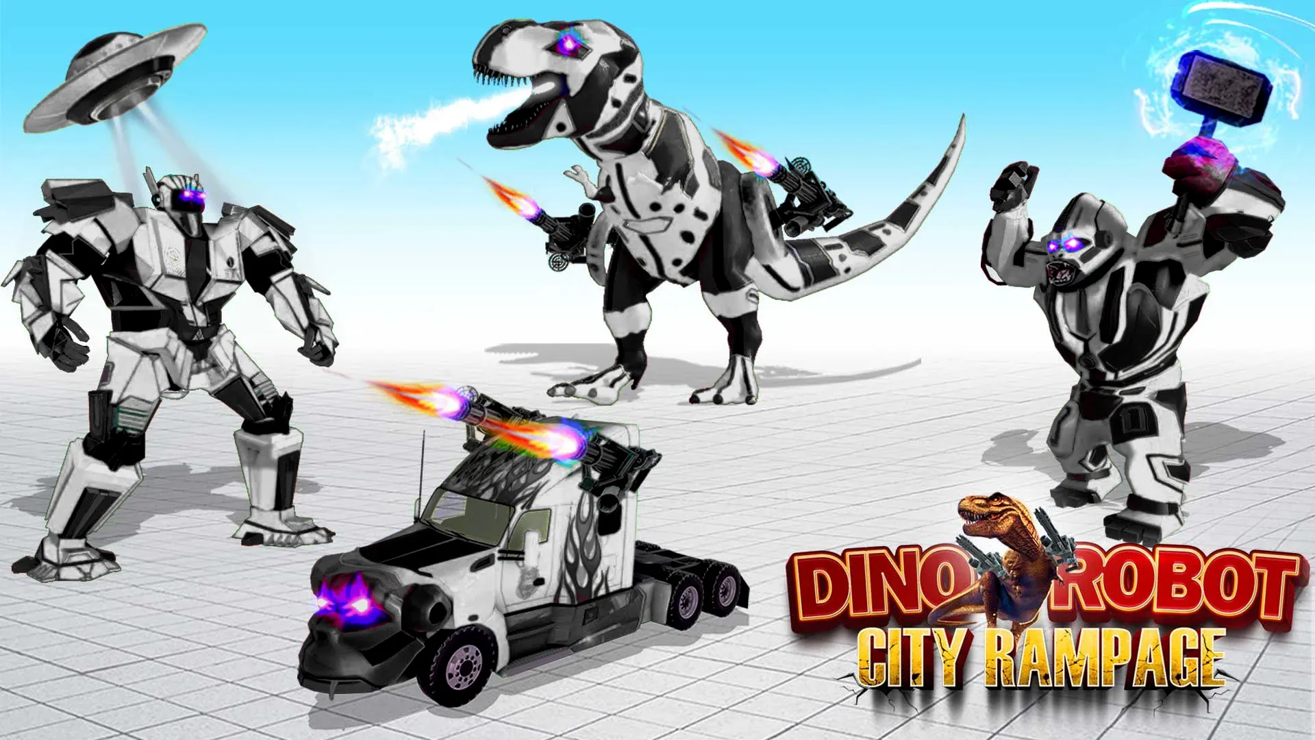 Dino Car Robot Transform Games | Indus Appstore | Screenshot