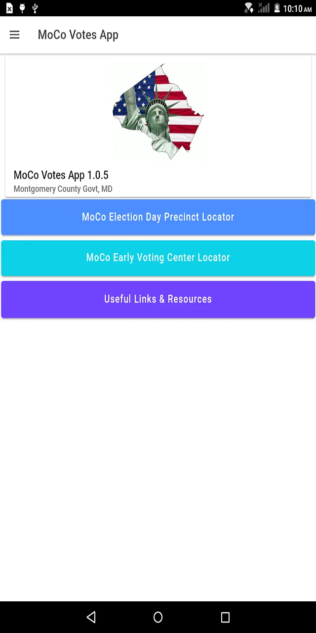 MoCo Voters App | Indus Appstore | Screenshot