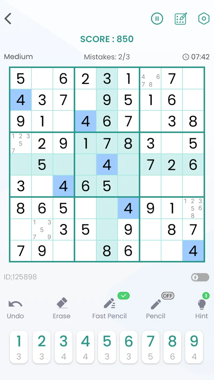 Classic Sudoku Puzzle Games | Indus Appstore | Screenshot