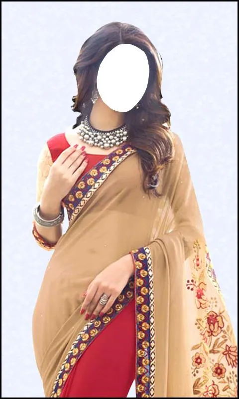 Women Saree Photo Suit | Indus Appstore | Screenshot