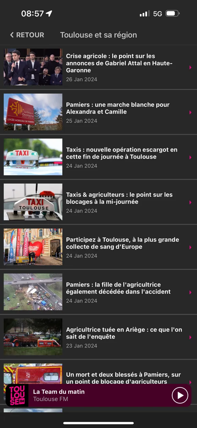 Toulouse FM | Indus Appstore | Screenshot