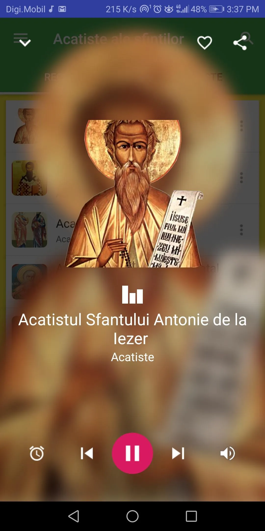 Acatiste ale tuturor sfintilor | Indus Appstore | Screenshot