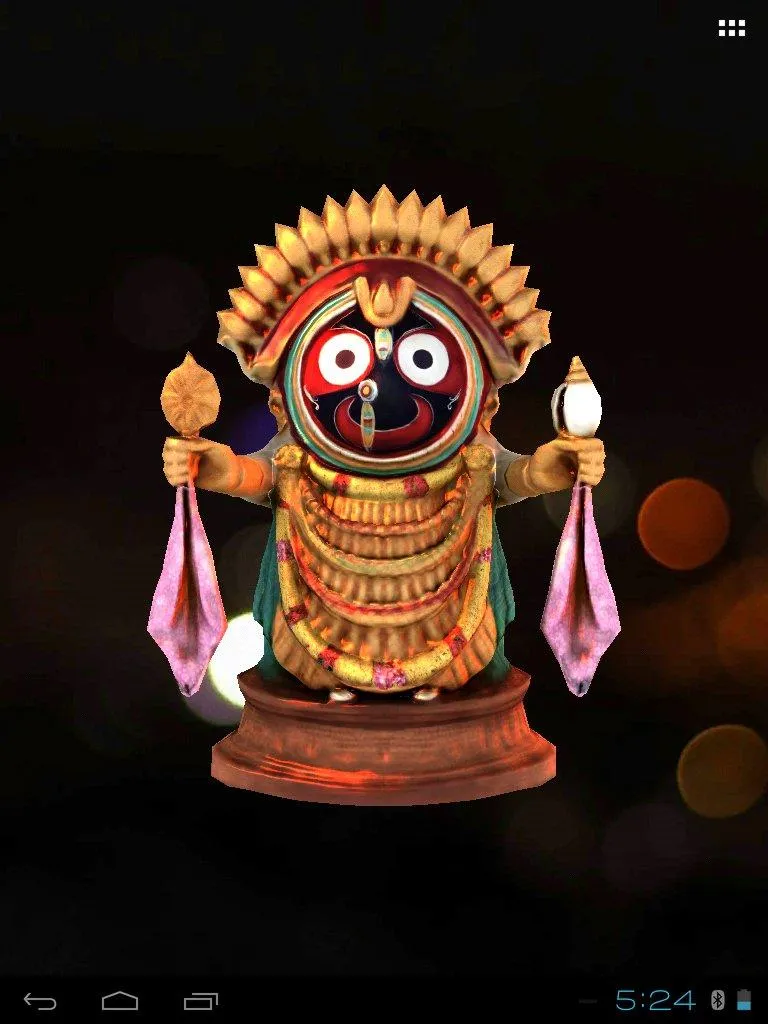 3D Jagannath Live Wallpaper | Indus Appstore | Screenshot