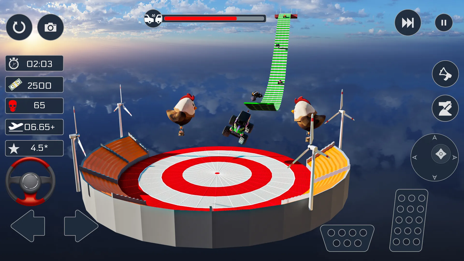 Monster Truck: Stunt Mega Ramp | Indus Appstore | Screenshot