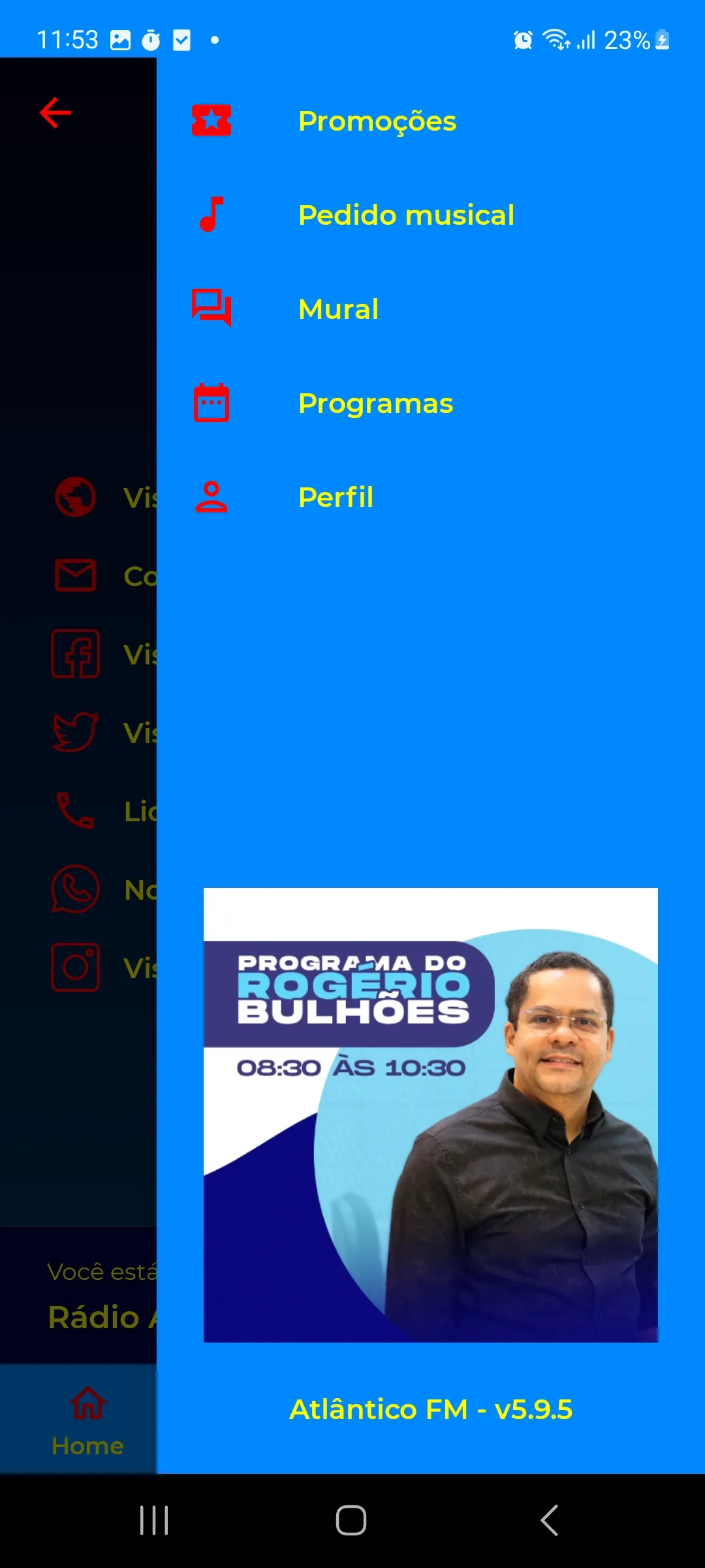 Atlântico FM | Indus Appstore | Screenshot