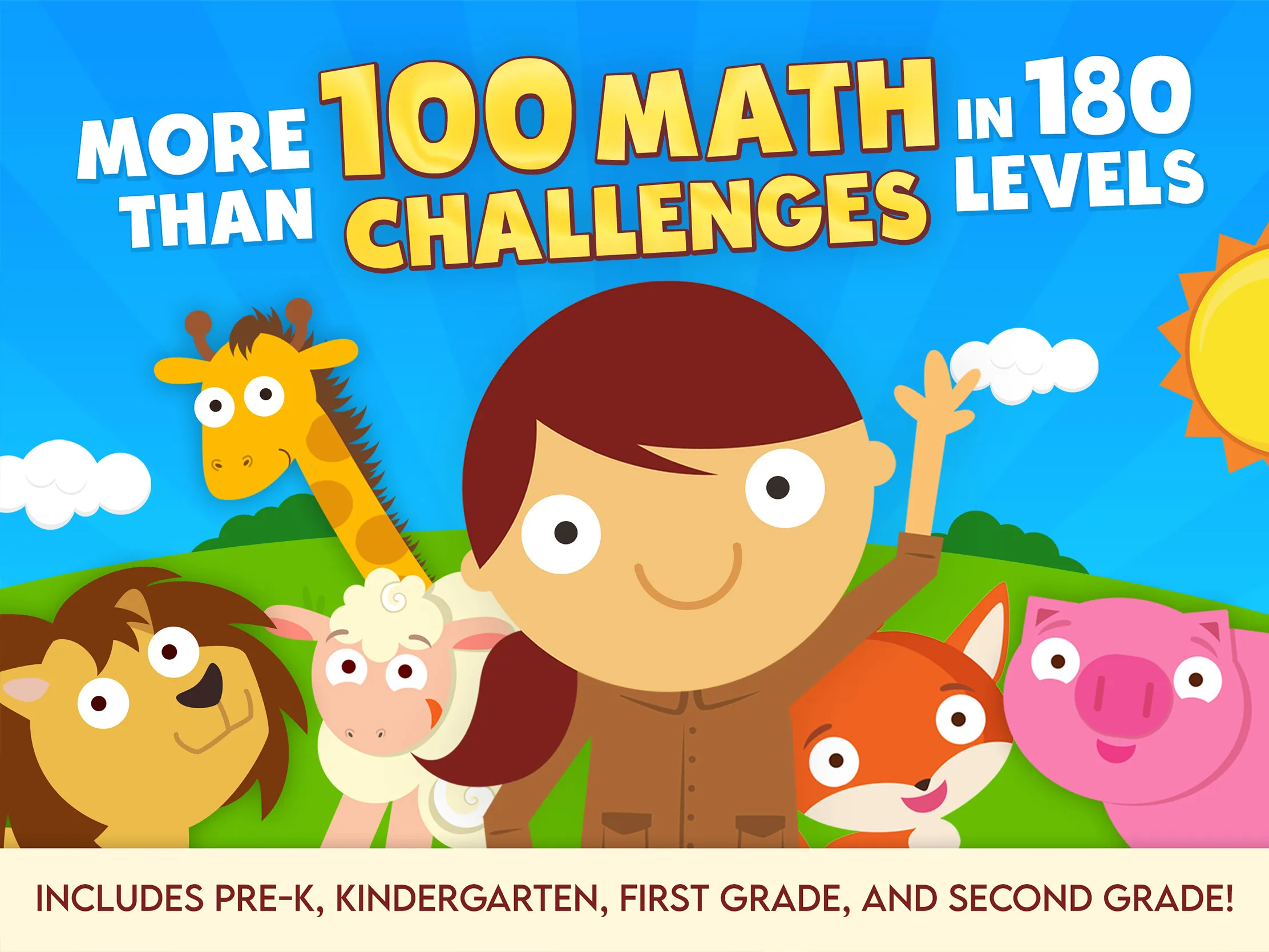 Animal Math Games for Kids | Indus Appstore | Screenshot