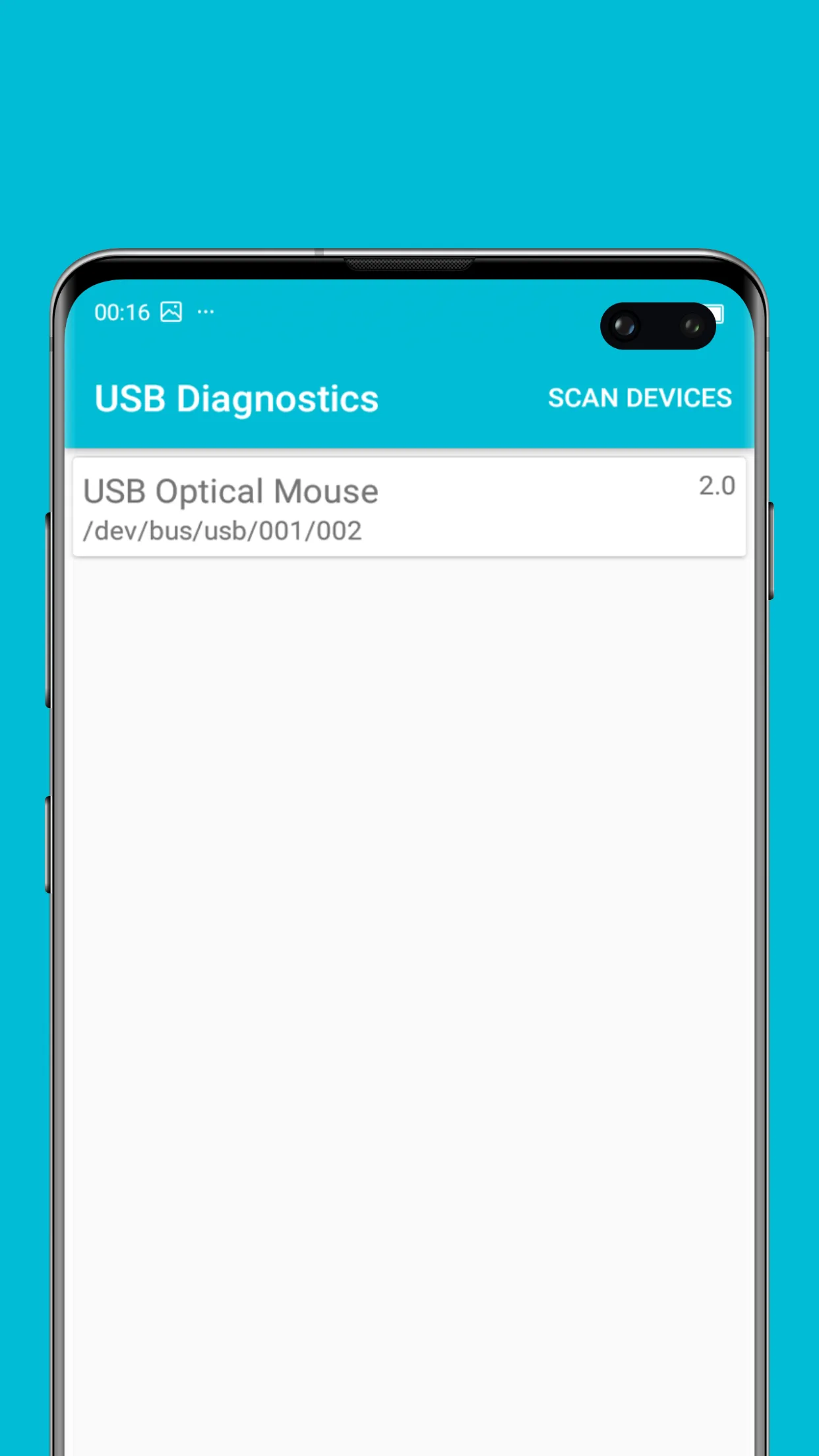 USB diagnostics | Indus Appstore | Screenshot