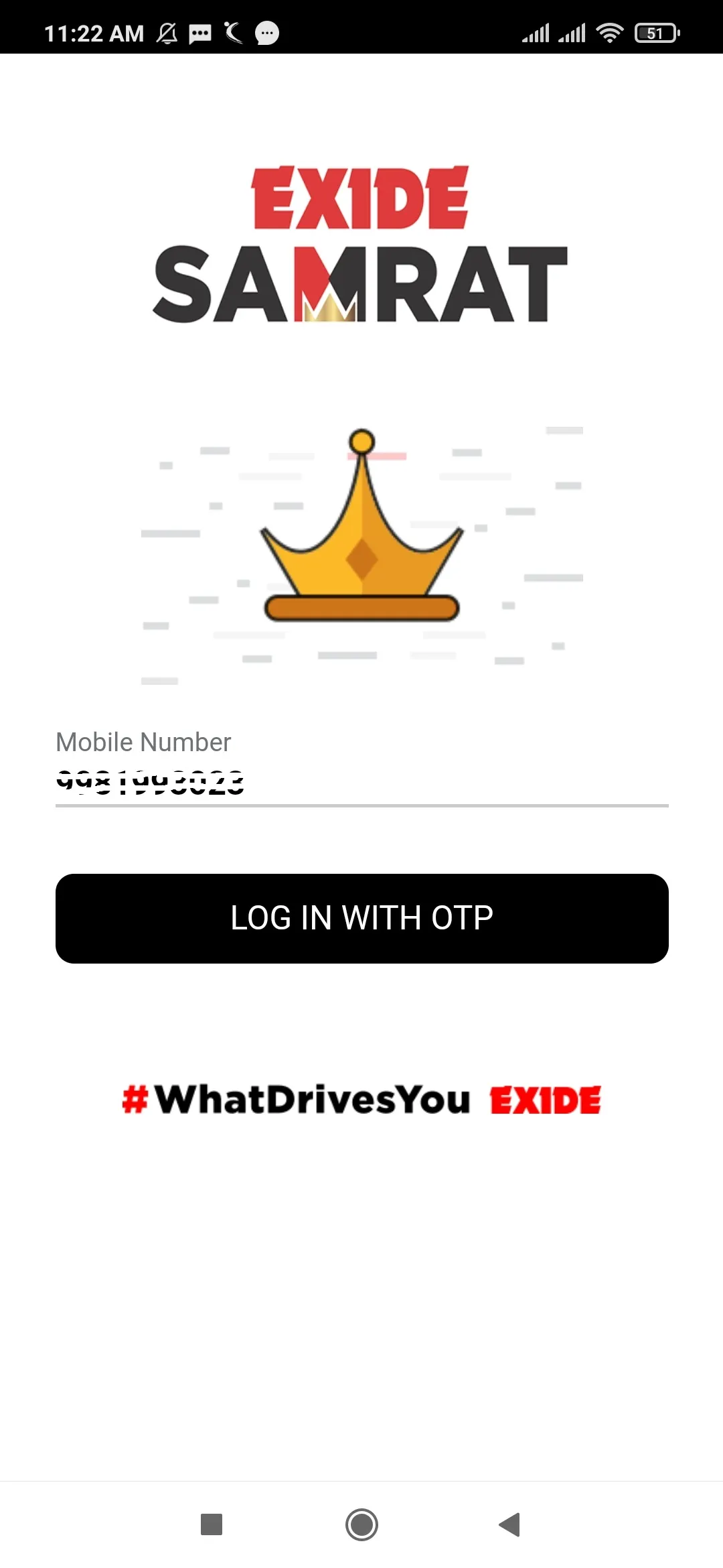 Exide Samrat | Indus Appstore | Screenshot