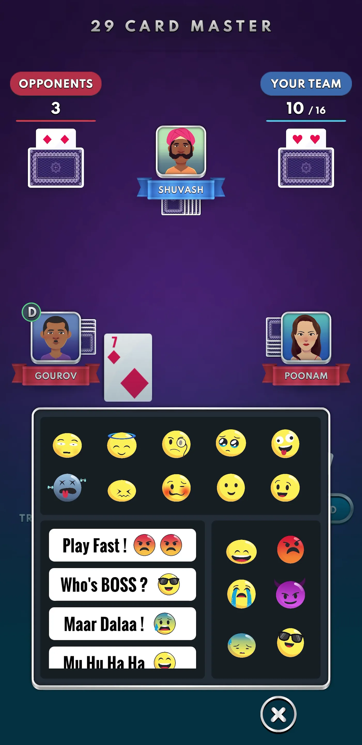 29 Card Master : Offline Game | Indus Appstore | Screenshot