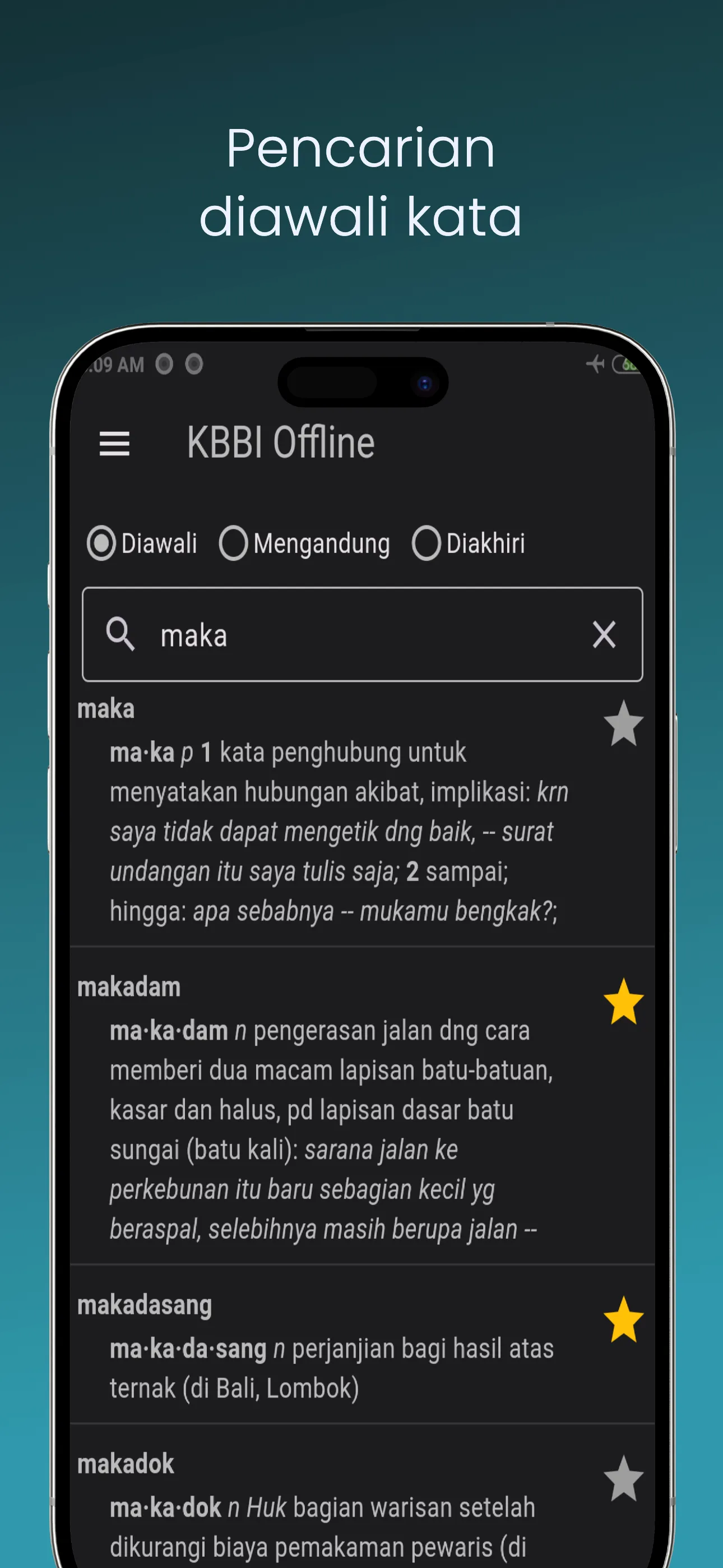 KBBI Offline | Indus Appstore | Screenshot