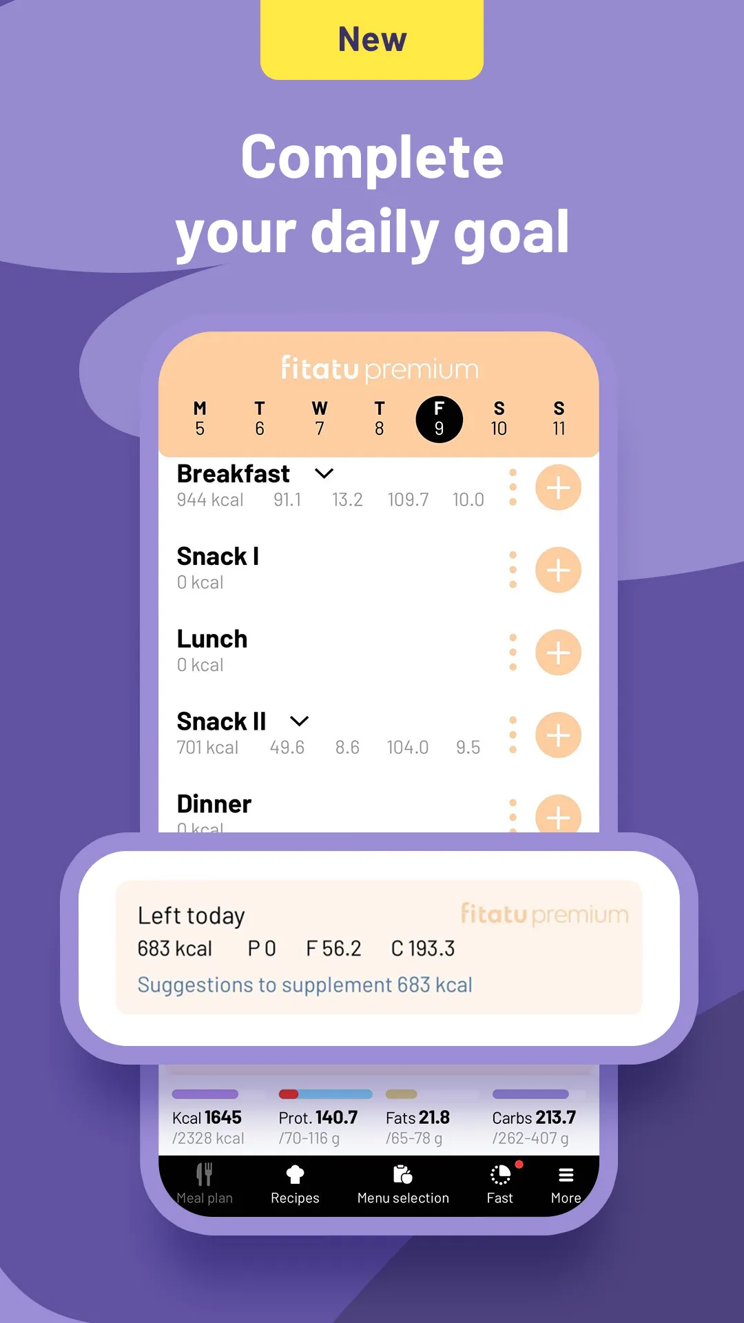 Fitatu Calorie Counter & Diet | Indus Appstore | Screenshot