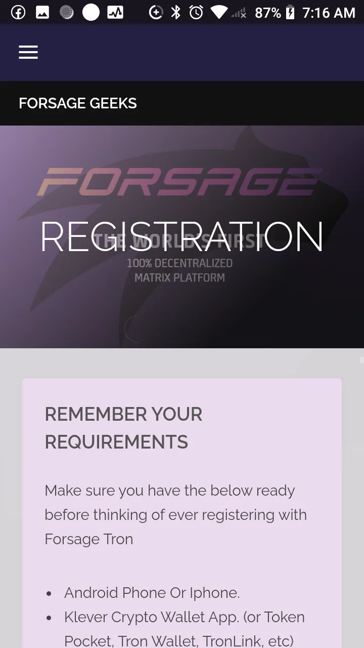 Forsage BUSD | Indus Appstore | Screenshot