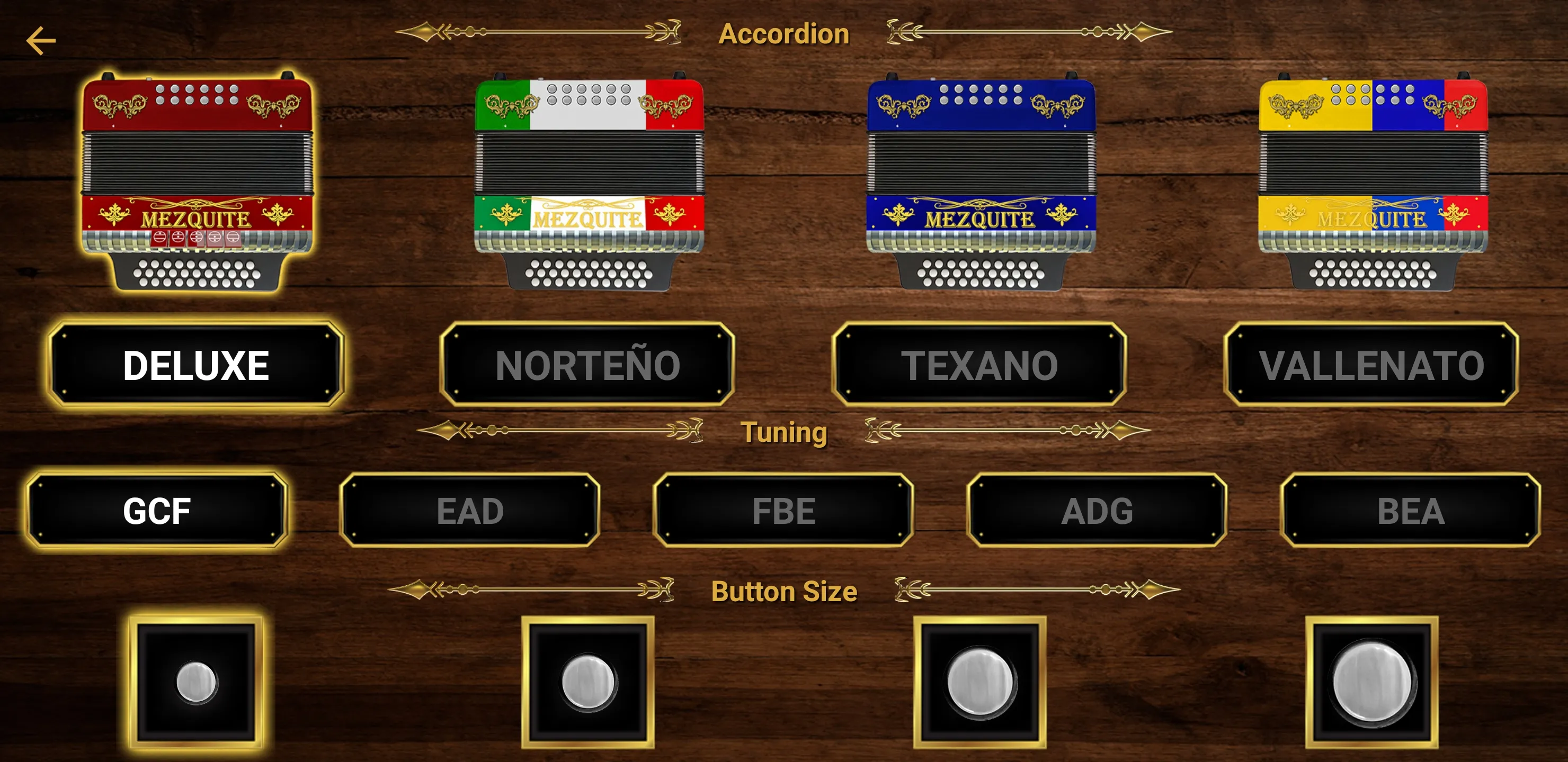 Mezquite Diatonic Accordion | Indus Appstore | Screenshot