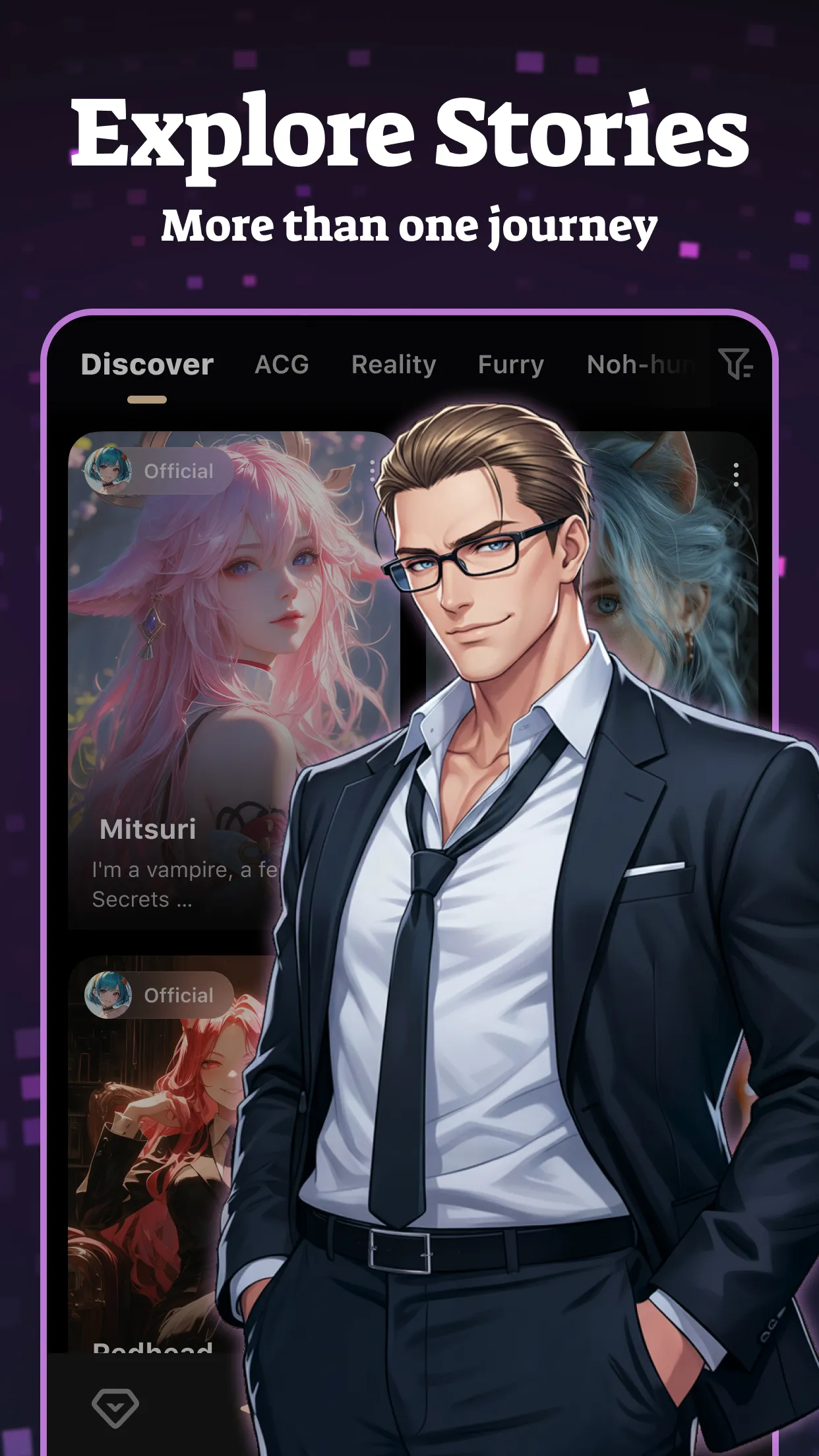 TruMate-Character AI & Story | Indus Appstore | Screenshot