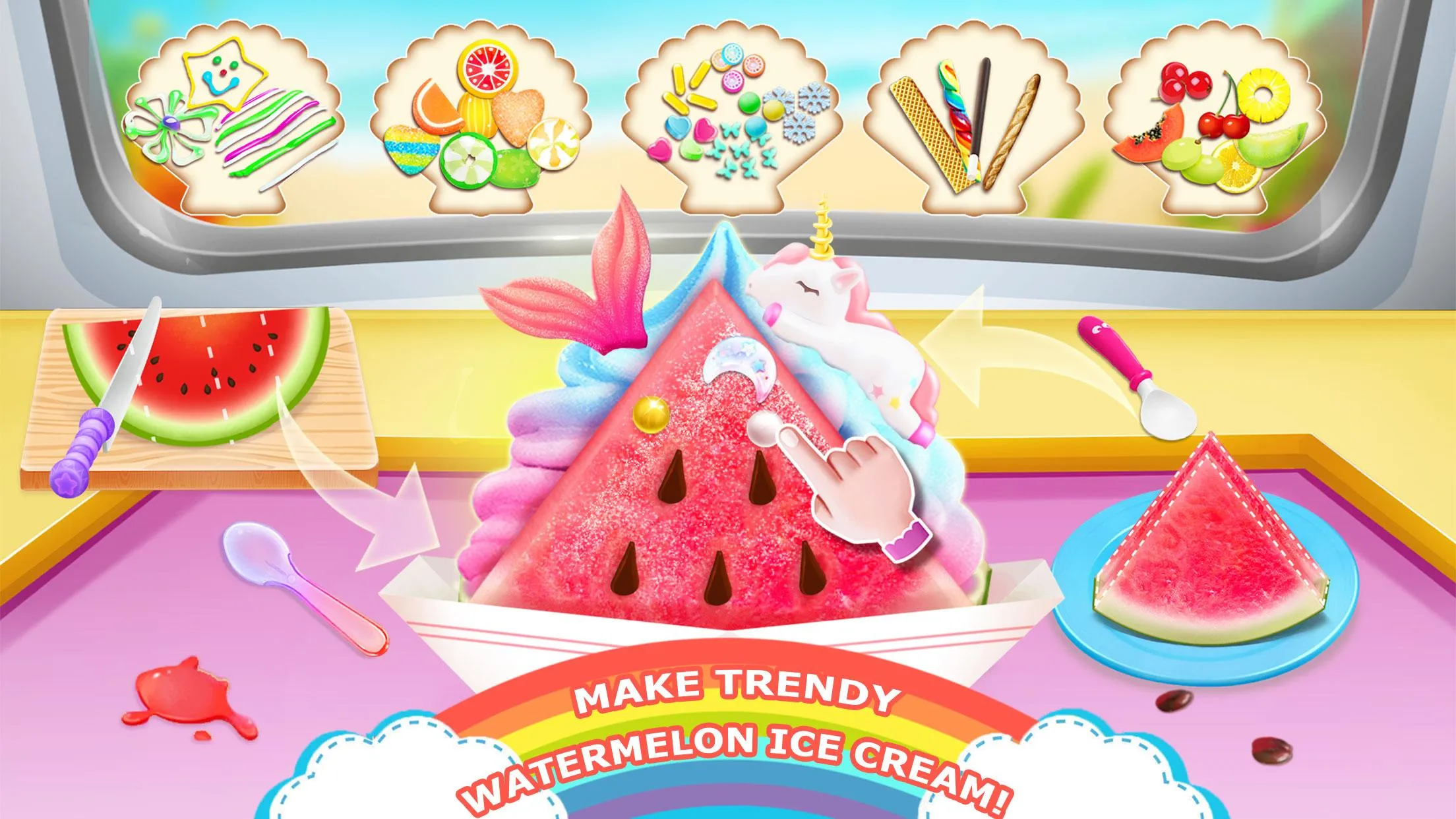 Unicorn Chef Ice Cooking Games | Indus Appstore | Screenshot