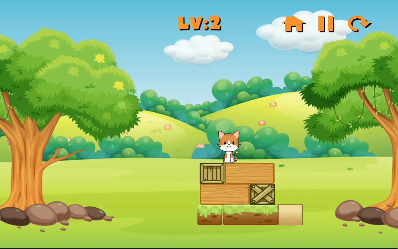 Kitty Drop Save The Cat | Indus Appstore | Screenshot