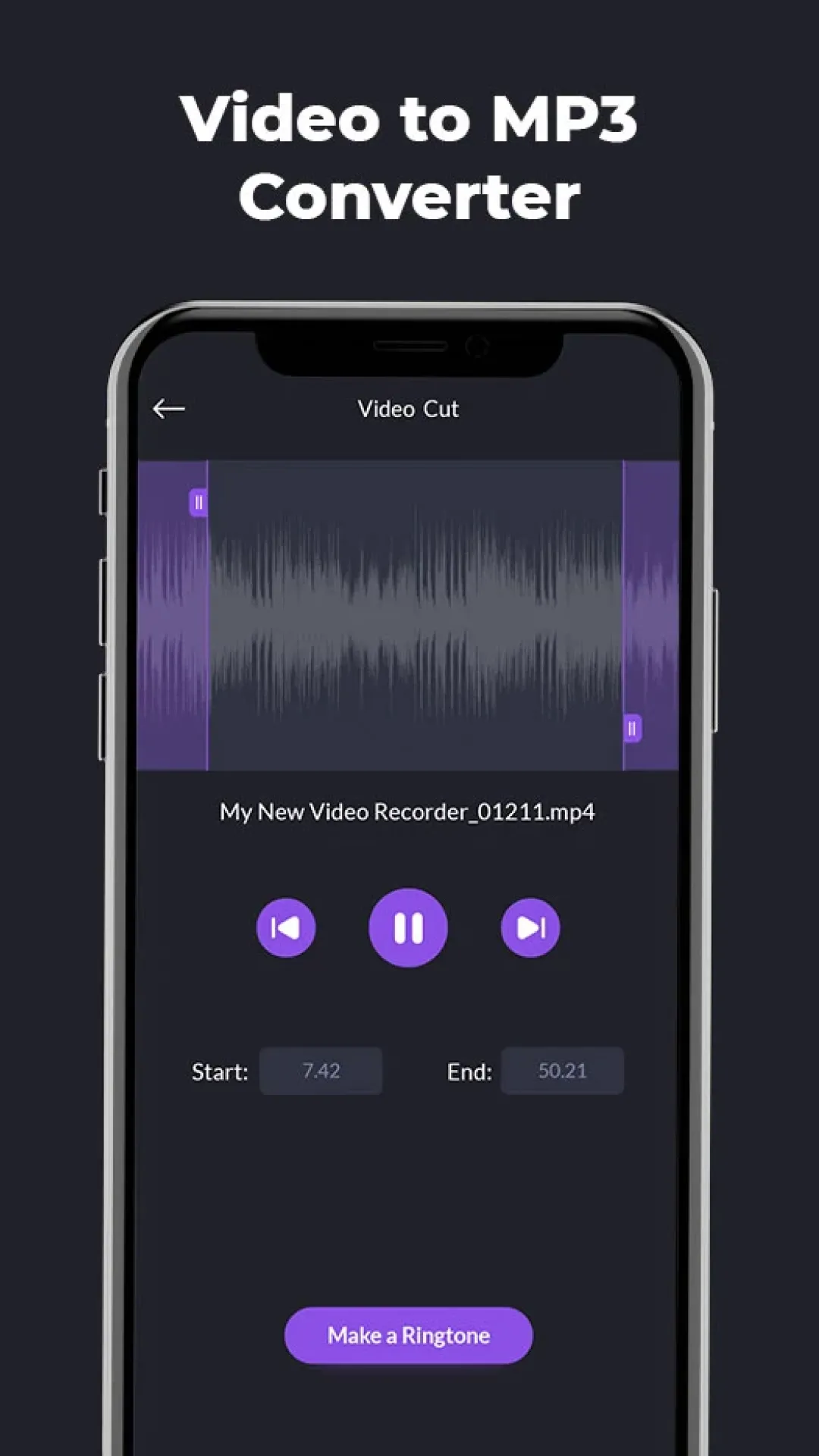 Video To MP3 Ringtone Maker | Indus Appstore | Screenshot